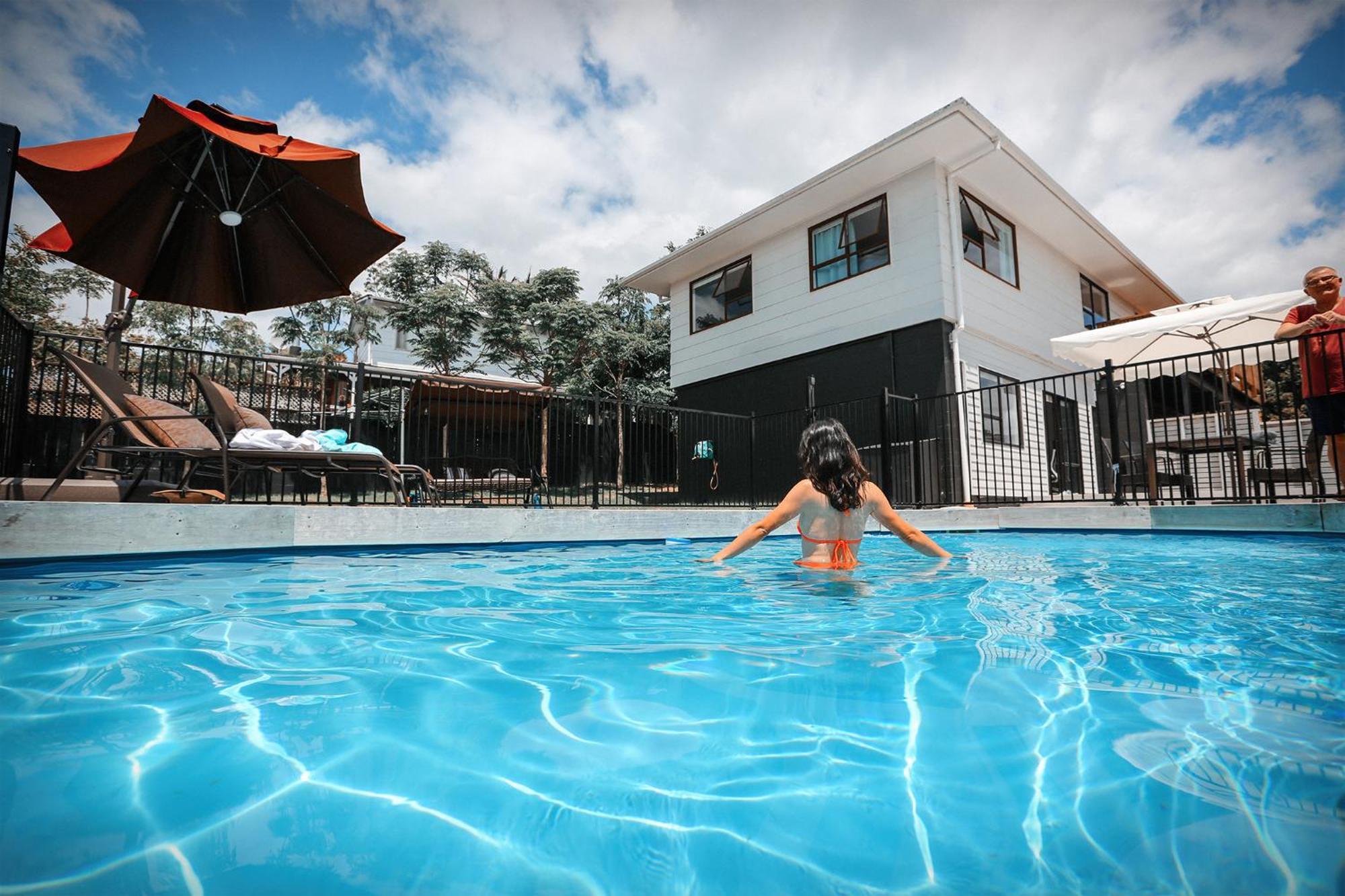 Swimming Pool Holiday Villa Auckland Extérieur photo